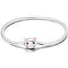 TINSLO Moments-Bracciale Donna Argento 925 Braccialetto Snake Bracciali Gioielli Regalo Natale Compleanno Festa Della Mamma per Moglie Amiche Amica