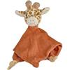 Sterntaler Asciugamano M Giraffe Kaya - Panno per neonati in morbido cotone e velluto - con nodo per afferrare - Morbida ovatta di poliestere imbottitura per neonati e bambini piccoli, marrone dorato