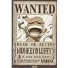 GB Eye - Poster ONE PIECE Chibi Wanted Luffy Wano - Prodotto Ufficiale - Formato 52 x 38 cm - Carta Laminata di Alta Qualità - Poster Manga
