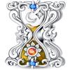 TINSLO Ciondolo Argento Sterling 925 con Cubic Zirconia Pendenti per Pandora Braccialetti, Compatibile con Braccialetti e Collane europei, perfetto Regali per Moglie e Ragazze