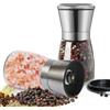 KitchenBoss Macina Sale 2 Pezzi Macinapepe Manuale Trita Pepe con Nucleo di Macinazione in Ceramica, per Sale Marino Grosso, Pepe in Grani [Senza Contenuto di Spezie]