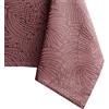 AmeliaHome, tovaglia idrorepellente, design a effetto loto, Poliestere Rosa antico Gaia 60x60 cm