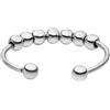 PURELEI® Antistress Anello Shade (argento) - Anello antistress donna in acciaio inossidabile resistente - Waterproof - Misura 60 - 66 - Anelli di moda per il tuo look personalizzato