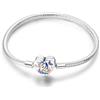 TINSLO Moments-Bracciale Donna Argento 925 Braccialetto Snake Bracciali Gioielli Regalo Natale Compleanno Festa Della Mamma per Moglie Amiche Amica