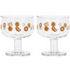 Thun - Set 2 Coppette Gelato Marisol - per La Tavola, Bicchieri e Caraffe - Ø 8,6 cm; 10 cm h; Capacita' 24 cl