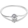 TINSLO Moments-Bracciale Donna Argento 925 Braccialetto Snake Bracciali Gioielli Regalo Natale Compleanno Festa Della Mamma per Moglie Amiche Amica