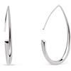 SINGULARU - Orecchini Gota Arch. Argento Sterling con Placcatura Rodio. Gioielli da Donna
