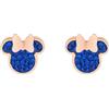 Disney Orecchini Disney Minnie, Acciaio Inossidabile con Zirconi per Bambini e Bambine, Gioielli Disney