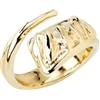 Uno de 50 UNOde50 anello da donna, oro 18 carati, misura 18, 18 mm, lega di metallo, gioielli fatti a mano