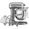 KitchenAid Heavy Duty Impastatrice 6.6L Bowl Lift, Ingranaggi Tutto Metallo, 11 Velocità, Avvio Morbido, Protezione Surriscaldamento, Ciotola 3 Punti, Contour Silver