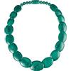 ZAVANA Collana Verde Smeraldo per le Donne, Grande Collana di Colore per Donna, Collana Lunga di Bigiotteria, Collana Donna Fatta a Mano, Stile Bohémien, Collane Lunghe, Idee Regalo Donna