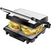 Cecotec Griglia Elettrica Rock'Ngrill 1500 Rapid. 1500 W, Rivestimento Rockstone, Piastra Superiore Regolabile in Altezza, Vassoio Raccogli Grasso, Rivestimento Ecologico, 17,3 x 24,5 cm