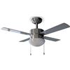 Cecotec Ventilatore da Soffitto con Luce EnergySilence Aero. 450 W, Consumo Energetico, Diametro 106 cm, Luce, 4 Pale Reversibili, 3 Velocità, Funzione Invernale, Finitura Grigia o Bianca