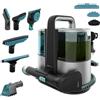 Cecotec Pulitore Tappezzeria e Moquette Conga 6000 Carpet&Spot Clean XL Pro. 600W, 14kPa, 6 Accessori, Serbatoio Acqua Pulita 1500ml e Sporca 850ml, Raggio Azione 8m, Tessuti Come Nuovi