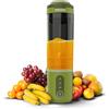 Cecotec Frullatore Portatile Power Titanium Shake2Go Olive. 180W, Bicchiere Tritan 600ml Senza BPA, 3 Programmi Automatici, Design Compatto e Portatile, Smoothie Perfetti e Pronti da Portare Ovunque