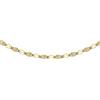 CARISSIMA Donna 18 ct Oro Giallo Collana Forzatina Sparkle