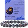 Bivei Yooperlite - Accensione Cosmica - signora braccialetto perline 8mm semiprezioso cristallo naturale elastico elastico cristallo accessori regalo di yoga