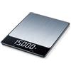 Beurer BALANZA DIGITAL DE COCINA 15kgs ACERO INOX