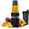 Cecotec Frullatore Portatile PowerTitanium 1000 Push2Go. 1000W, Lama in Acciaio Inox 6 Foglie, 2 Bicchieri 700ml con Coperchi, Senza BPA, Parti Smontabili, Risultati Professionali per Te Ogni Giorno