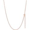 FaithHeart 2mm Collana Donna Oro Rosa Catena Rolo 45/50/55/60/65/70/75 CM Classica Sottile e Metallica Multiuso e Impilabile Accessori Pendenti Forte e Impermeabile