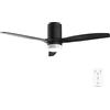 Cecotec Ventilatore da Soffitto con Luce e Telecomando EnergySilence Aero 4600 Arctic Black&Black. Motore DC 38W, Diametro 132cm, Lampada LED 18W, 3 Pale, 6 Velocità, Timer 8h, Ultra Silenzioso