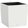 LECHUZA CUBE Cottage 50 bianco 15390