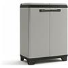 Keter Armadio Planet Recycling System dotato di due vani con anello fermasacco 68x39x92h