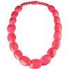 ZAVANA Collana Rosa Caldo per le Donne, Grande Collana di Colore per Donna, Collana Lunga di Bigiotteria, Collana Donna Fatta a Mano, Stile Bohémien, Collane Lunghe, Idee Regalo Donna