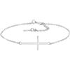 Sofia Milani - Bracciale da Donna in Argento 925 - Ciondolo a Croce - 30177