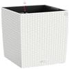 LECHUZA CUBE Cottage 40 bianco 15380