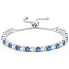 J.Fée Regali Per Lei Regalo Donna, Tennis Bracciale Donna Argento 925 Bracciale Argento 925 Bracciali Tennis Gioielli Regalo Per Lei,04