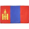 AZ FLAG Bandiera Mongolia 150 x 90 cm con 4 occhielli, Padiglione Mongolo per balcone o parete