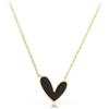 Made by Nami Collana Donna Cuore Rosa Oro Acciaio Inossidabile Impermeabile Regolabile Fidanzata San Valentino