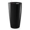 LECHUZA RONDO Premium 40 nero lucido 15749
