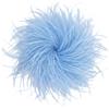 Baesics Spilla Piuma - Donna Soffice Piuma di Struzzo Spilla Stile Vintage Accessorio Cappello Sposa Matrimonio Festa Carnevale Fermaglio Capelli Fascinator per Blazer Abito Giacca - Design Fiori Boho