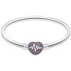 TINSLO Moments-Bracciale Donna Argento 925 Braccialetto Snake Bracciali Gioielli Regalo Natale Compleanno Festa Della Mamma per Moglie Amiche Amica