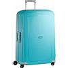 Samsonite S'Cure - Spinner S, Bagaglio a Mano, S (55 cm), 34 L, Blu (Aqua Blue)