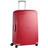 Samsonite S'Cure - Spinner L Valigia, L 75 cm, 102 L, Rosso (Crimson Red)