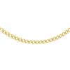 CARISSIMA Collana da Donna in Oro Giallo 9 ct Cava con Catena Groumette da 2,9 mm di Lunghezza 76 cm/30 Pollici