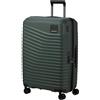 Samsonite Intuo - Spinner M, valigia espandibile, 69 cm, 79/87 L, verde (Olive Green)