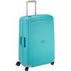 Samsonite S'Cure - Spinner L Valigia, L 75 cm, 102 L, Blu (Aqua Blue)