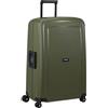 Samsonite S'Cure - Spinner L, Valigia, L 75 cm, 102 L, Verde (Olive)