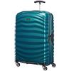 Samsonite Lite-Shock Spinner M Valigia, 69 cm, 73 L, Blu (Petrol Blue)