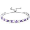 J.Fée Regali Per Lei Regalo Donna, Tennis Bracciale Donna Argento 925 Bracciale Argento 925 Bracciali Tennis Gioielli Regalo Per Lei,01