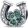 TINSLO Ciondolo Argento Sterling 925 con Cubic Zirconia Pendenti per Pandora Braccialetti, Compatibile con Braccialetti e Collane europei, perfetto Regali per Moglie e Ragazze