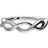 PIERCINGLINE Anello segmentato Clicker in acciaio chirurgico, doppio ruotato, piercing per orecchio, helix, naso, setto | colori e dimensioni a scelta, 10 mm, acciaio chirurgico 316L