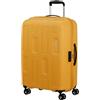 American Tourister Ellipso - Valigia Rigida Media 68 cm, Valigia Leggera con 4 Ruote, Lucchetto TSA, Bagaglio da Stiva 64L - 3 KG - Giallo (Banana Cream)