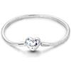 TINSLO Moments-Bracciale Donna Argento 925 Braccialetto Snake Bracciali Gioielli Regalo Natale Compleanno Festa Della Mamma per Moglie Amiche Amica