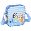 safta BLUEY LET'S PLAY - Borsa a tracolla per bambini, ideale per bambini dai 5 ai 14 anni, comoda e versatile, qualità e resistenza, 16 x 4 x 18 cm, blu, M, Casual