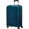 Samsonite Neopulse - Spinner M, Valigia, 69 cm, 74L, Blu (Metallic Blue)